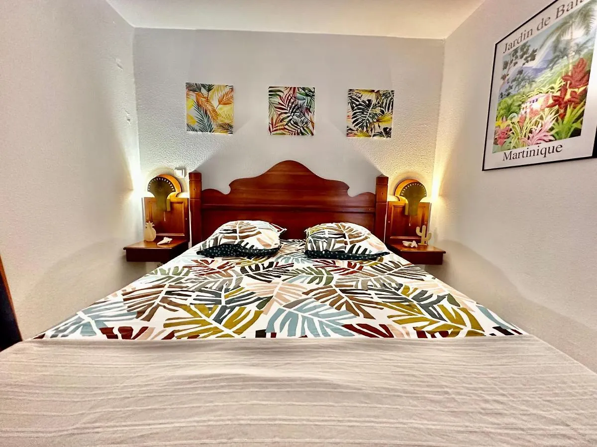 Appartement Studio La Trace des Caps mer des Caraïbes Sainte Anne Martinique